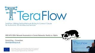 IEEE NFV/SDN 2022: Panel Network Automation in Carrier Networks - Introduction by Daniel King screenshot 1