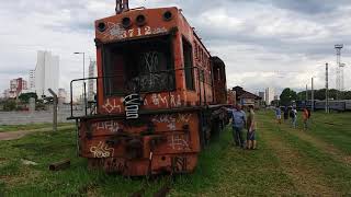 Atual situação dos trens abandonados em Campinas 22/12/2018