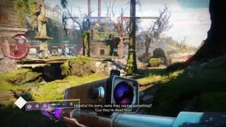 Destiny 2 Gambit: Quad kill w/sniper invasion
