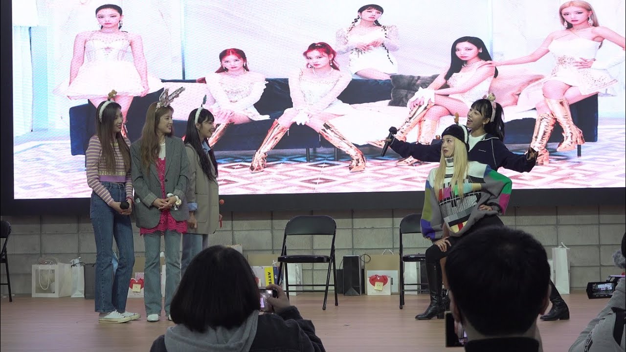 220403 에이핑크 HORN 메이크스타 팬싸인회 마무리토크 직캠