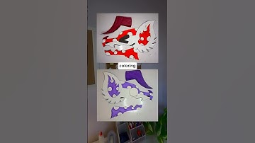 Dragon Puppet Process Video #puppet #paperart #papercraft #shorts #drawing #trending #trend #foryou