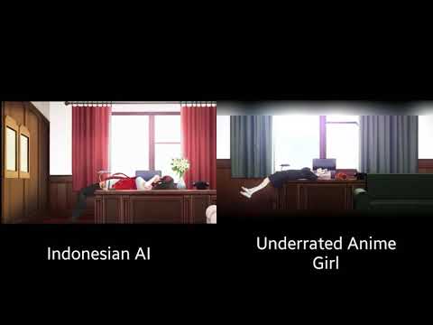 Maya Putri (AI) Vs Chika Fujiwara (Anime Character)