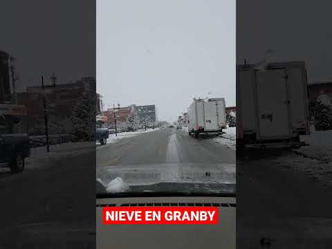 Video: ¿Nevó en Granby?