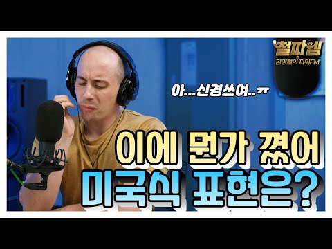 타일러 진짜 미국식 영어 / '이에 뭔가 꼈어!' 미국식 표현은?