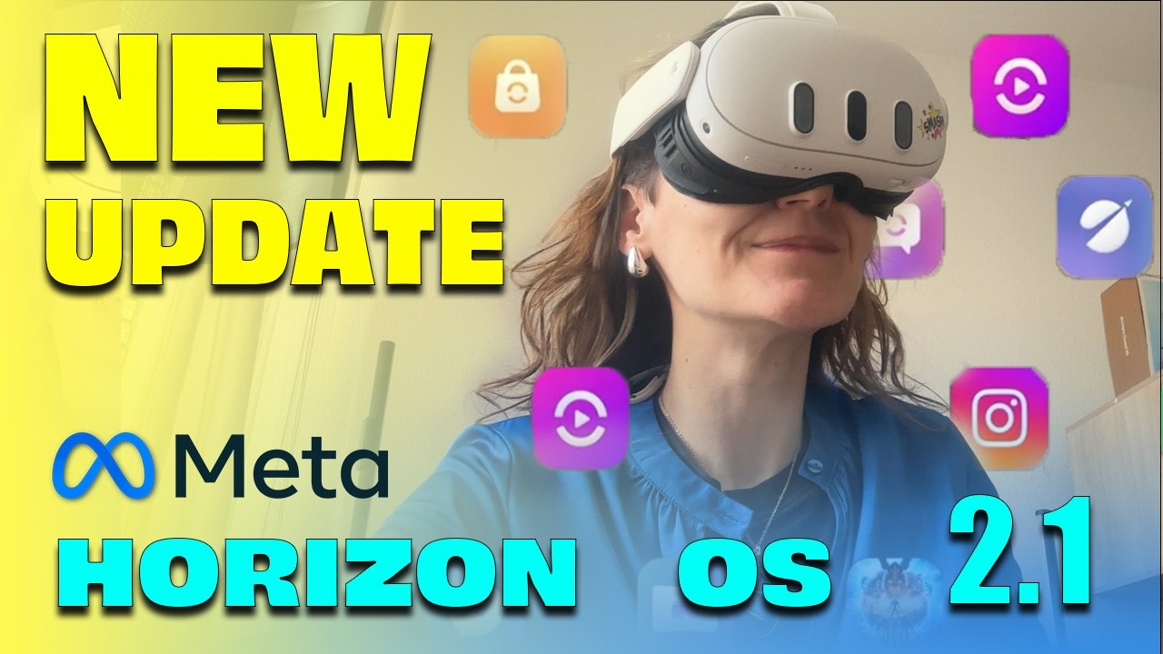 NEW UPDATE Meta Horizon OS v2.1 (Meta Quest 3 VR) ! - YouTube