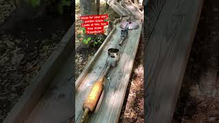 Ideas make in garden "kugelbahn" #shortviral #trendingvideo #shortsfeed #shortvideo