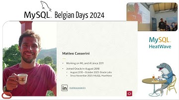 MySQL Belgian Days 2024 - MySQL Heatwave ML: A Deep Dive into AutoML Capabilities