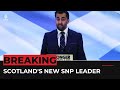 Scotland’s ruling SNP picks Humza Yousaf to succeed Sturgeon