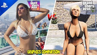 GTA VI VS GTA V Real Graphics Comparison 4K  part 2