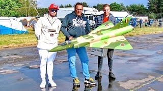 Worldwide Unique !!! Pulso Engine Powered Rc Jet Mirage-2000 / Flight Demonstration !!!