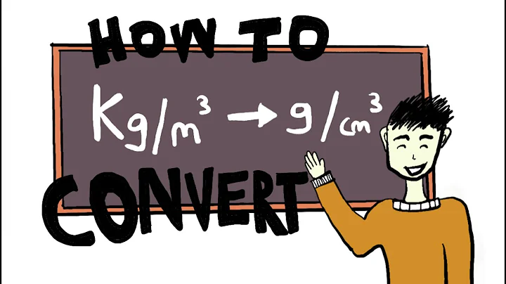 How to Convert kg/m3 to g/cm3 (And NEVER BE WRONG AGAIN) - 天天要聞