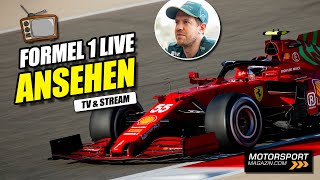 Wo läuft die Formel 1 2021 live im TV & Stream?