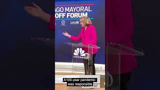 Vallas vs Johnson NBC Mayor Debate