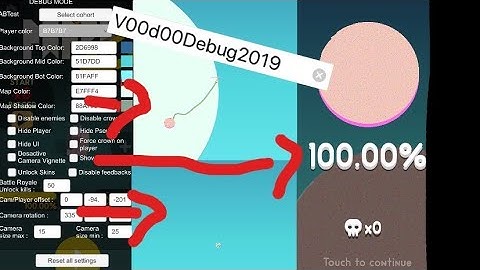 Paper.io 2 DEBUG MENU allows you to do AMAZING THINGS!
