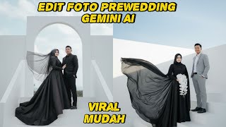 How To Edit Prewedding Photos Above The Clouds In Gemini AI #fypシ #geminiai screenshot 1