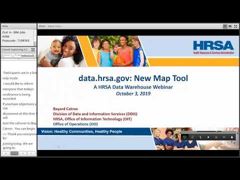 data.HRSA.gov: New Map Tool