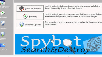 Safe Mode - Spybot Search & Destroy Scan