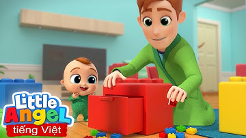 Chúng Mình Cùng Nhau Dọn Dẹp Đồ Chơi | Nhạc Thiếu Nhi Vui Nhộn | Little Angel Tiếng Việt