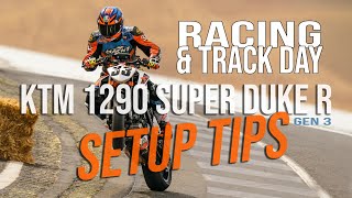 KTM 1290 Super Duke R, Racing and Track Day Setup Secrets
