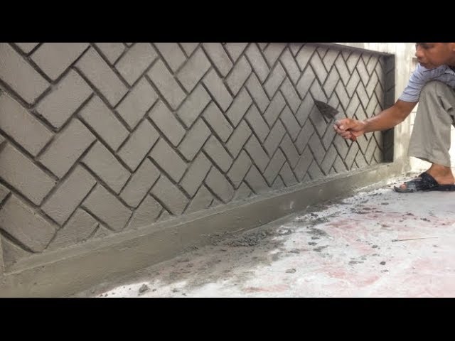Build Garden Fences Great Creativity From Cement To Decorate Fence Walls You - Cement Wall Design Ideas Build Garden Fences Great Creativity From Cement To Decorate Fence Walls You - Cement Wall Design Ideas