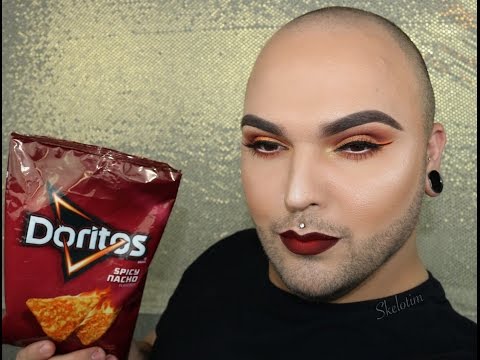 Doritos inspired makeup!