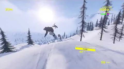 Shredders,  snowboarding game on Xbox