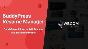 BP Resume Manager | Add Separate Resume Tab at a User/Member BuddyPress & BuddyBoss Platform Profile