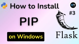 How to Download and Install PIP for Python on Windows | Install PIP on Windows [HINDI]