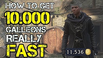 Earn More Than 10.000 Galleons In 10 Minutes At The Beginning Of The Game - Hogwarts Legacy