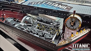 Agora Models Build the RMS Titanic - Pack 20 - Stages 111-116