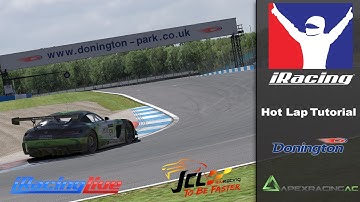 Apex Racing Academy - Basic Hot Lap Tutorial - Donington GP - Mercedes AMG GT3