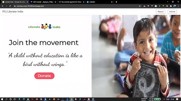 Payment Gateway Integration | The Sparks Foundation