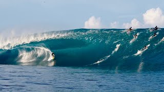 WHAT IT WAS LIKE SURFING CODE RED TAHITI, THE FULL DAY OF CHAOS. TEAHUPO'O DAY 3