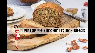Zucchini Bread with Pineapple & Pecans| Summer Favorites| Restless Chipotle Zucchini Bread with Pineapple & Pecans| Summer Favorites| Restless Chipotle