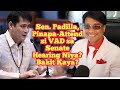 Vad may imbitasyon sa senate hearing ni senpadilla maaresto kaya si vad kung hindi siya sisipot