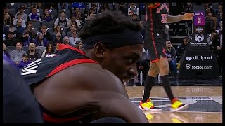 Pascal Siakam was ready to 💩💩 on the Kings Court 👀 - Raptors vs Kings | 1\/25\/2023