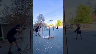 Street hockey photo op BTS #photoideas #photography #hockey