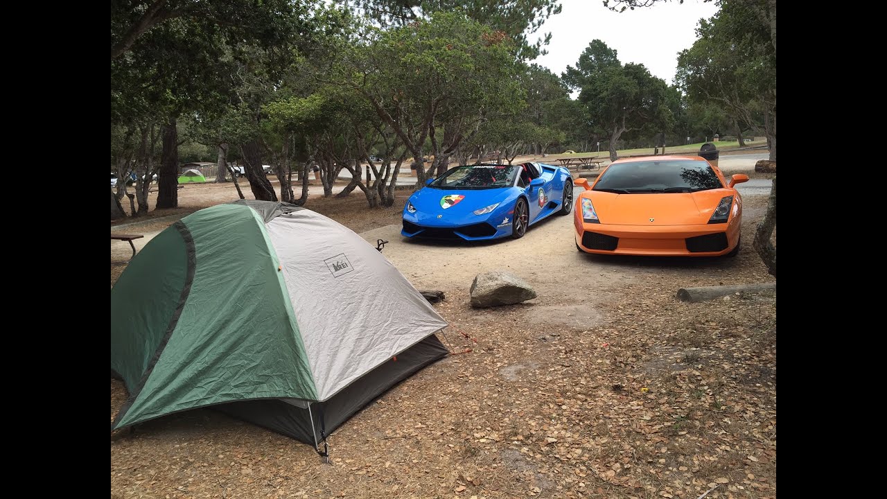 zonda revolucion DoctaM3 brought his Lamborghini Huracan to the Campground!