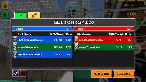 [Block Force - Pixel Style Gun Shooter Game] Glitch grenade !i have no weapown