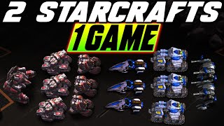 This insane mod allows Starcraft 1 races vs Starcraft 2  SO COOL!  Grubby
