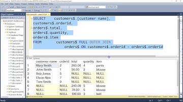 4 - Table Joins | Full Joins with the Query Editor | Technical Warna |