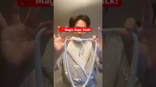 Double Knot Dissolve Magic Trick 🎩✨ | Easy Rope Illusion Tutorial
