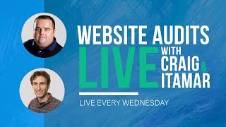 Live Site Feedback/Audit with Itamar Blauer