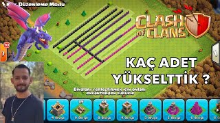 Rekor Duvar Yükseltti̇k Duvar Kasma Seri̇si̇ Clash Of Clans
