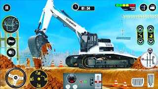 Heavy Excavator Crane Simulator | Heavy Excavator Crane Builder Gameplay screenshot 4