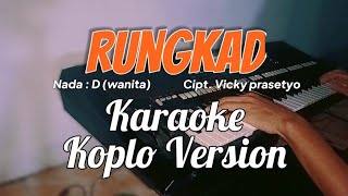 RUNGKAD - Karaoke version NADA CEWEK