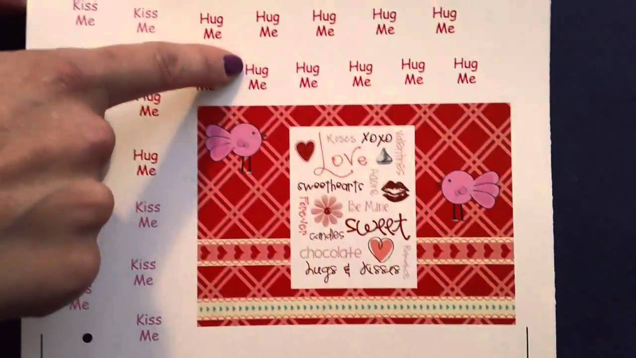 printable vinyl valentines card project youtube