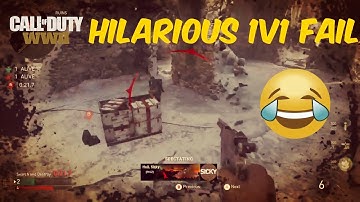 The worst 1v1 in CoD WW2 History! HILARIOUS 1v1 In a GameBattles match!