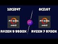 Ryzen 9 9900X vs Ryzen 7 9700X – Zen 4 High-End Desktop CPU Battle
