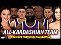 I Put The ALL-KARDASHIAN team in NBA 2K21... to see if the curse is real
